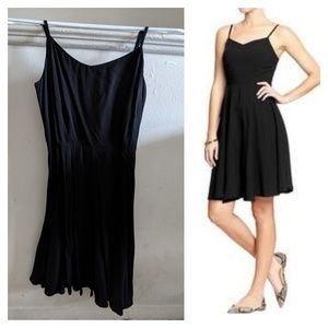 Old Navy Black Camisole Skater Dress
